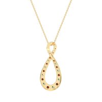 Twisted Infinity Necklace