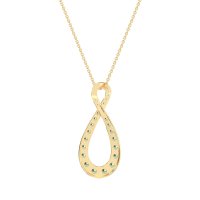 Twisted Infinity Necklace
