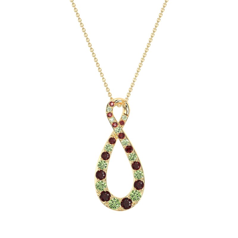 Twisted Infinity Necklace