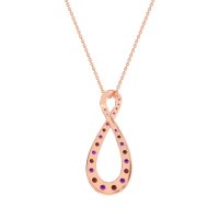 Twisted Infinity Necklace