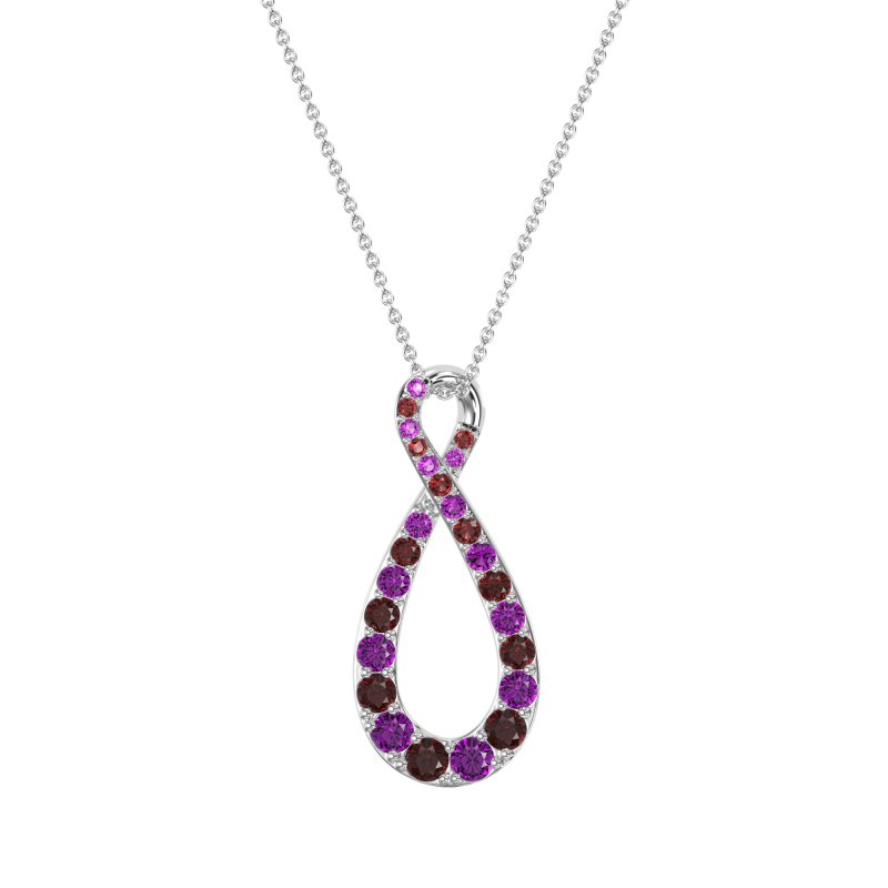 Twisted Infinity Necklace
