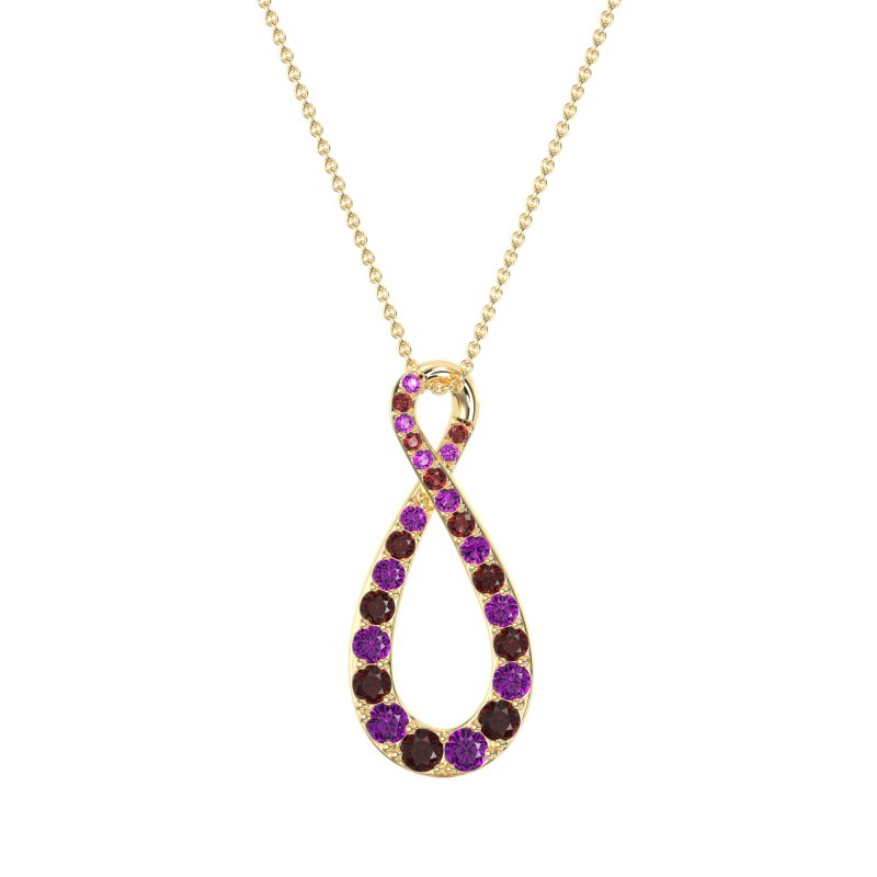 Twisted Infinity Necklace