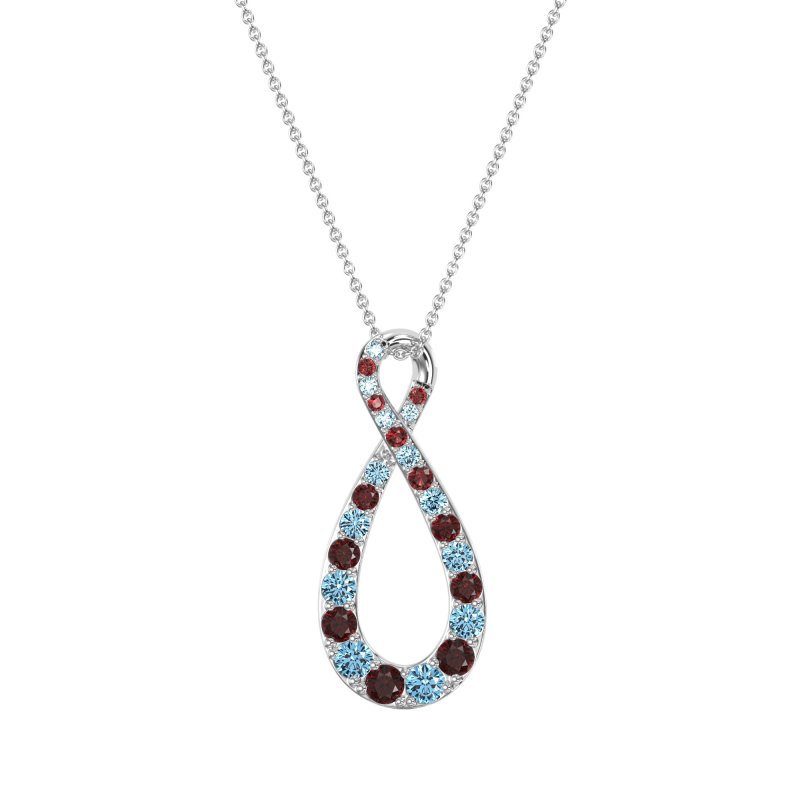 Twisted Infinity Necklace