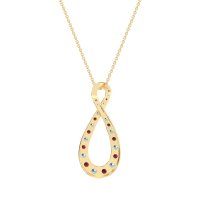 Twisted Infinity Necklace