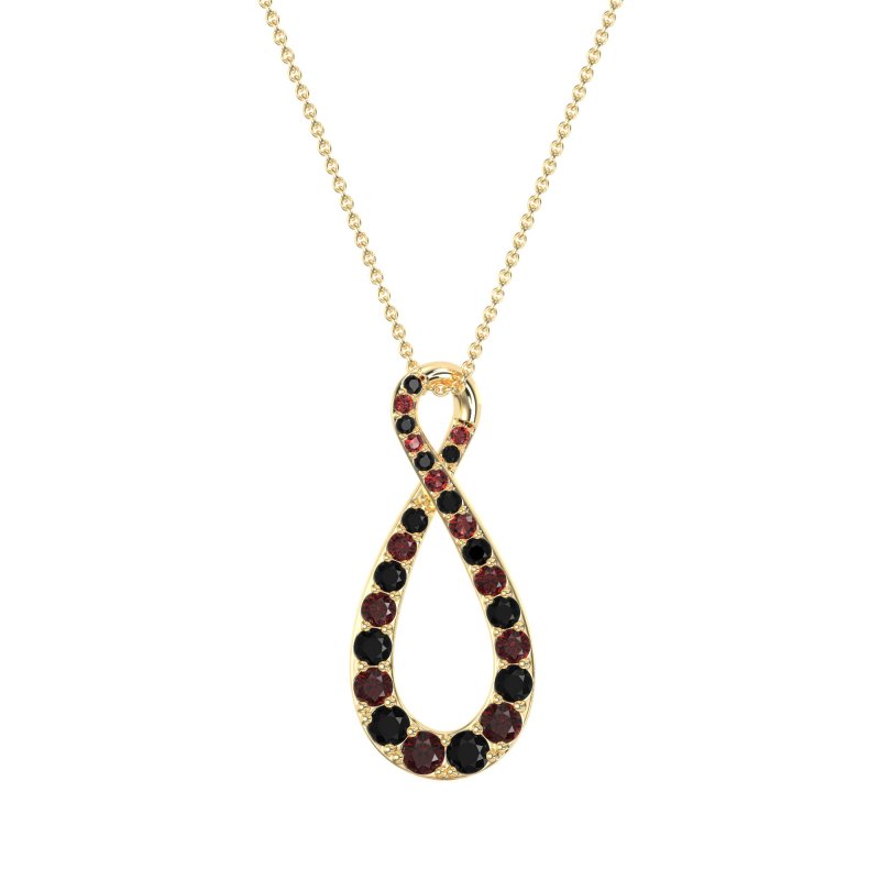 Twisted Infinity Necklace