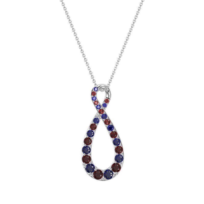 Twisted Infinity Necklace