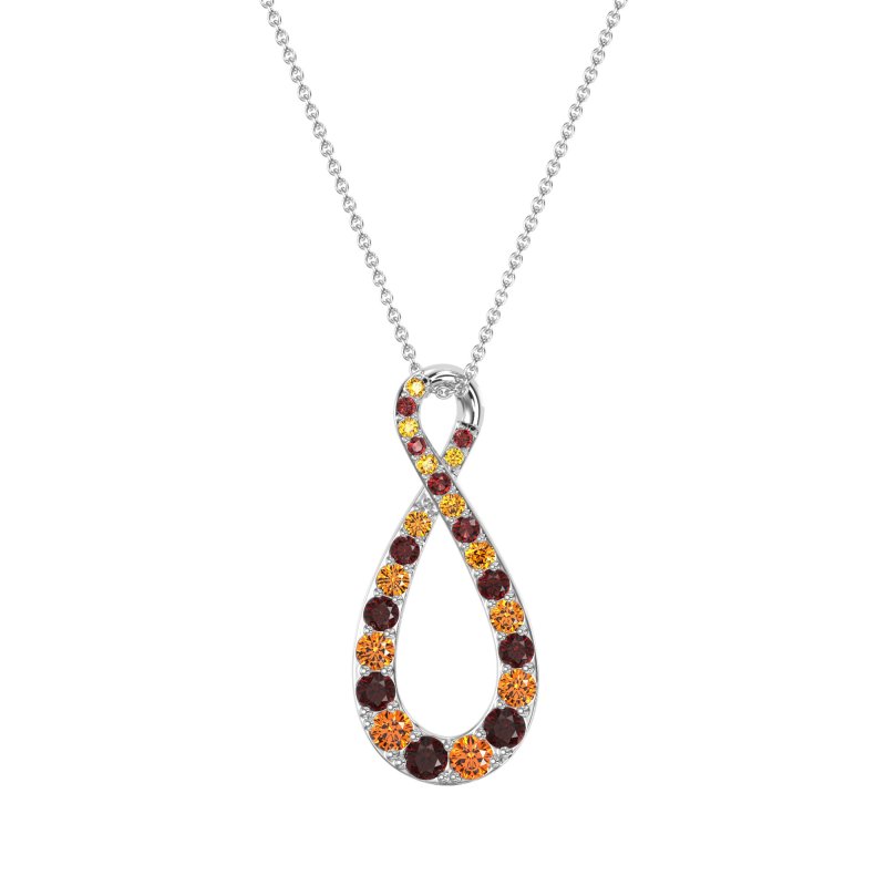Twisted Infinity Necklace