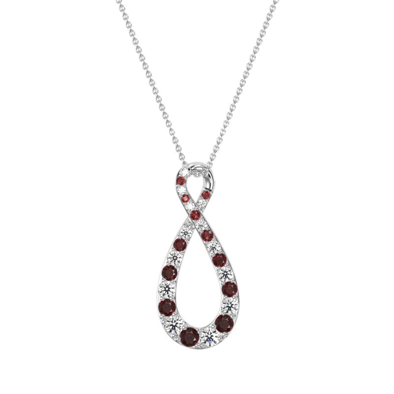 Twisted Infinity Necklace