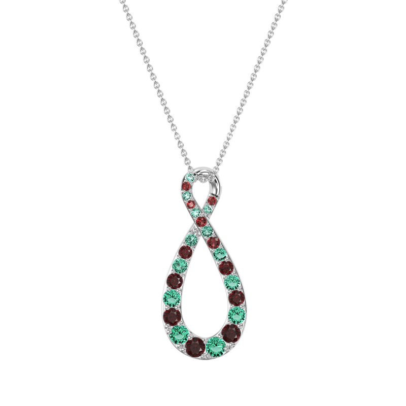 Twisted Infinity Necklace