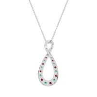 Twisted Infinity Necklace
