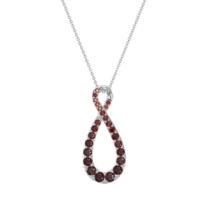 Twisted Infinity Necklace