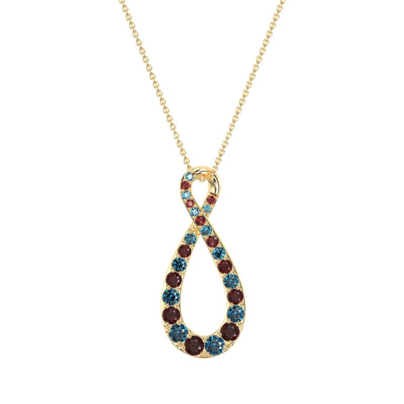 Twisted Infinity Necklace