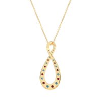 Twisted Infinity Necklace