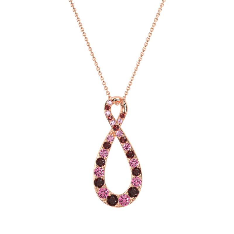 Twisted Infinity Necklace