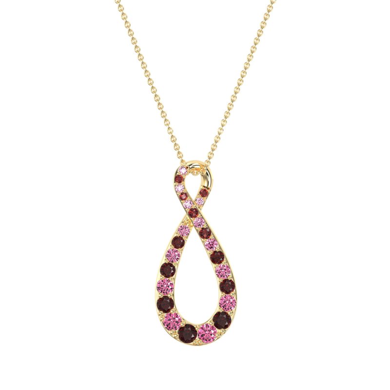 Twisted Infinity Necklace