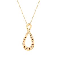 Twisted Infinity Necklace