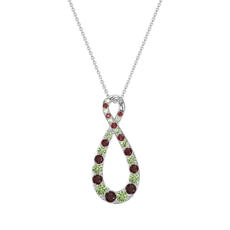 Twisted Infinity Necklace