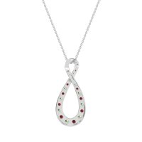 Twisted Infinity Necklace