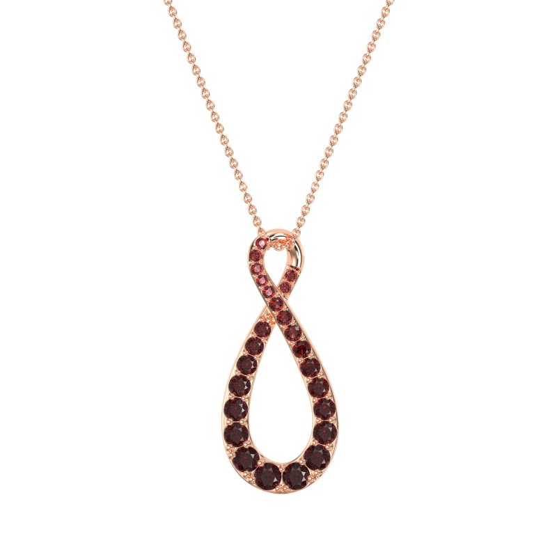 Twisted Infinity Necklace