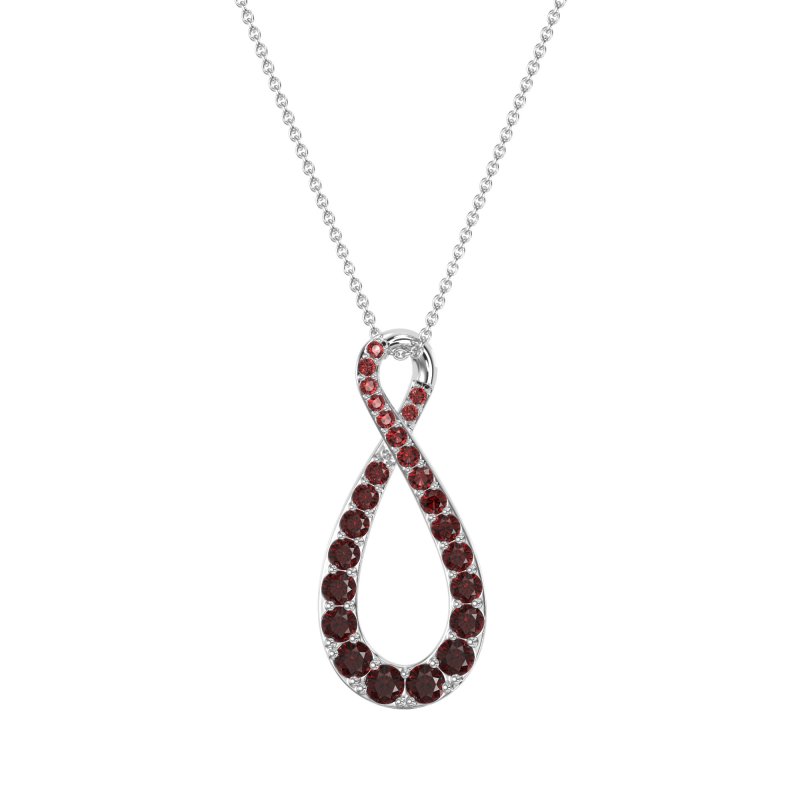 Twisted Infinity Necklace