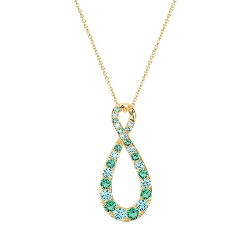 Twisted Infinity Necklace