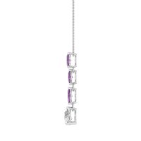 Marquise and Pear Necklace