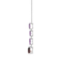 Marquise and Pear Necklace