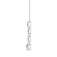 Marquise and Pear Necklace
