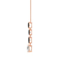 Marquise and Pear Necklace
