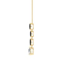 Marquise and Pear Necklace