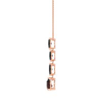 Marquise and Pear Necklace