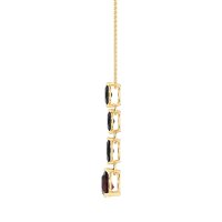 Marquise and Pear Necklace