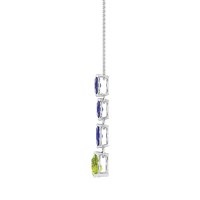 Marquise and Pear Necklace