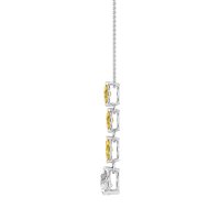Marquise and Pear Necklace