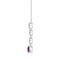 Marquise and Pear Necklace