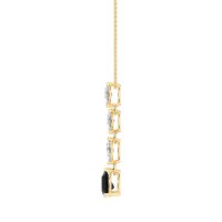 Marquise and Pear Necklace