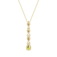 Marquise and Pear Necklace