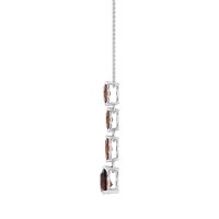 Marquise and Pear Necklace