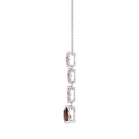Marquise and Pear Necklace