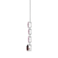 Marquise and Pear Necklace