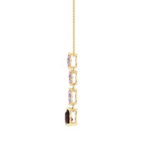 Marquise and Pear Necklace