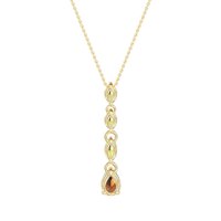 Marquise and Pear Necklace