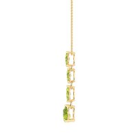 Marquise and Pear Necklace