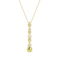 Marquise and Pear Necklace