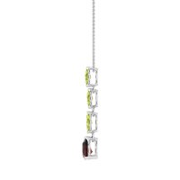 Marquise and Pear Necklace