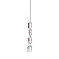 Marquise and Pear Necklace