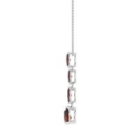 Marquise and Pear Necklace