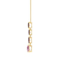 Marquise and Pear Necklace