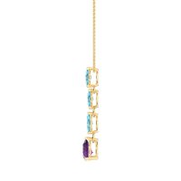 Marquise and Pear Necklace