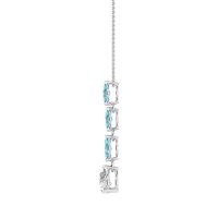 Marquise and Pear Necklace